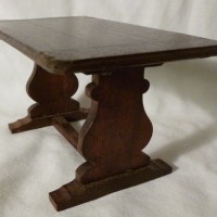 Refectory Table with Lyre End Legs