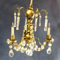 Antique 3 Light Chandelier