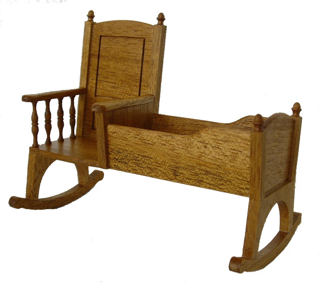 Rocking Chair With Cradle | mpfmpf.com Almirah, Beds 