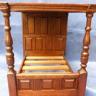 4 Poster Bed with Turned Posts