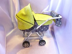 Modern Green Pram