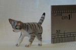 Cat 1/24 Scale - Grey with Black Stripes