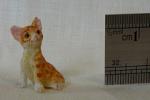 Cat 1/24 Scale - Orange Sitting