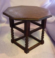 Barley Twist Octagonal Table